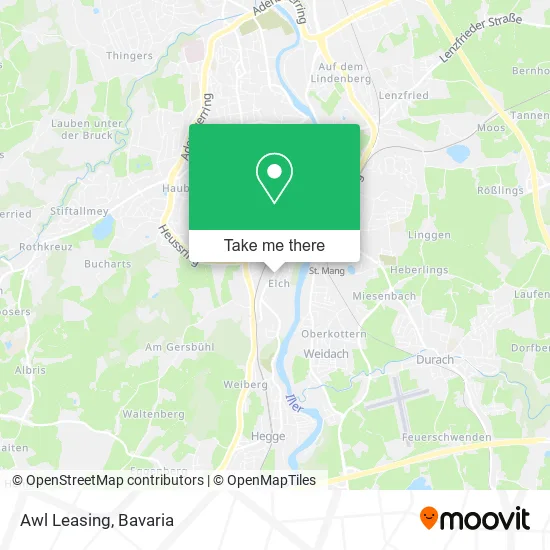 Карта Awl Leasing