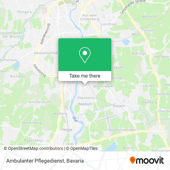 Ambulanter Pflegedienst map
