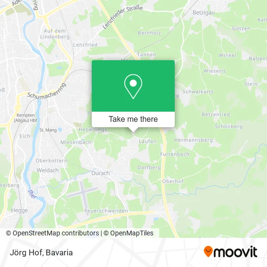 Карта Jörg Hof