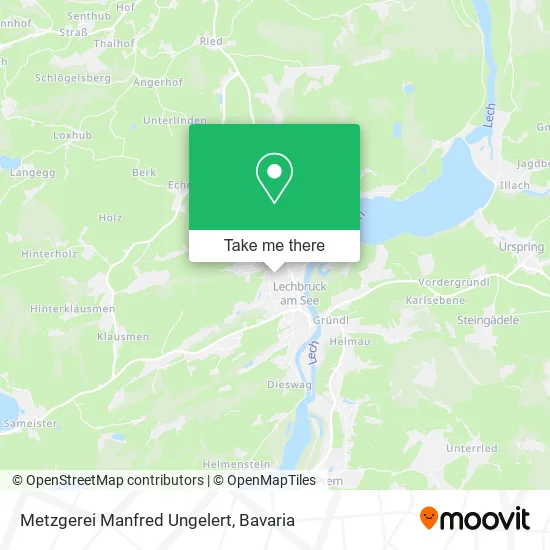 Карта Metzgerei Manfred Ungelert
