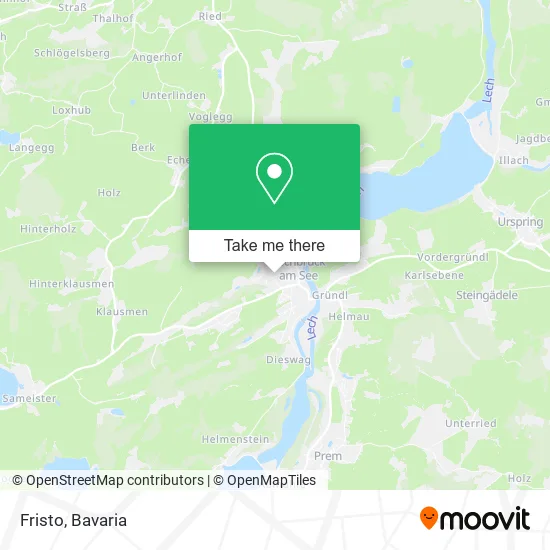 Карта Fristo