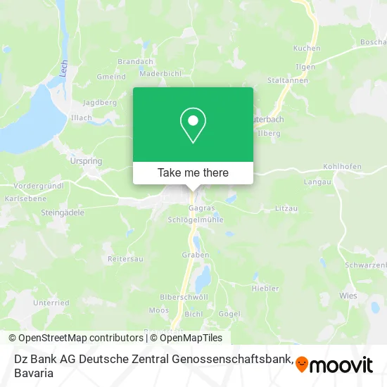 Карта Dz Bank AG Deutsche Zentral Genossenschaftsbank