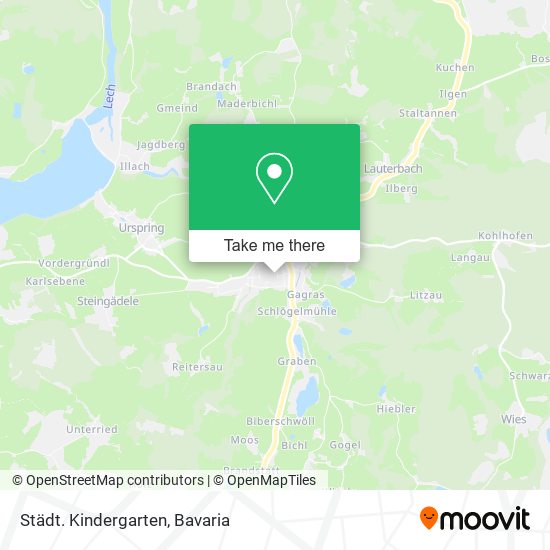 Städt. Kindergarten map