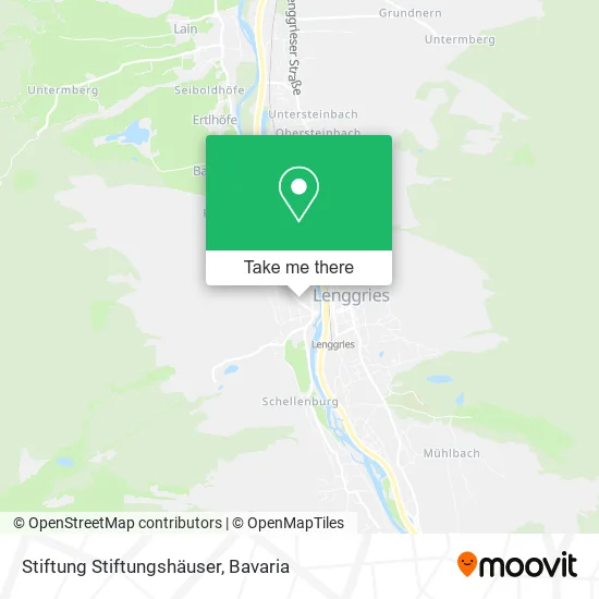 Карта Stiftung Stiftungshäuser
