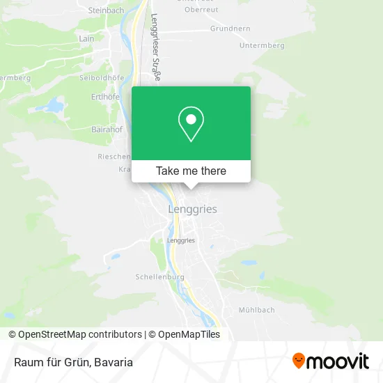 Карта Raum für Grün
