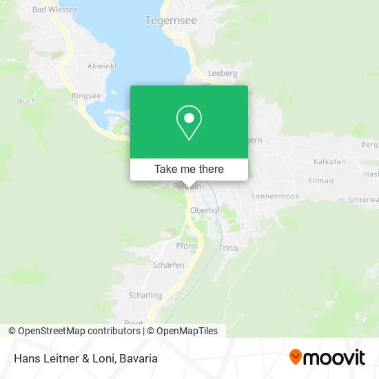 Карта Hans Leitner & Loni