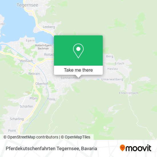 Pferdekutschenfahrten Tegernsee map