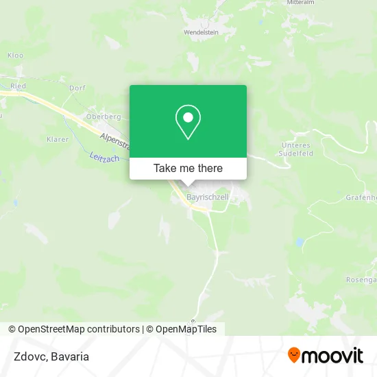 Карта Zdovc