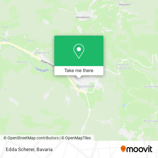 Edda Scherer map