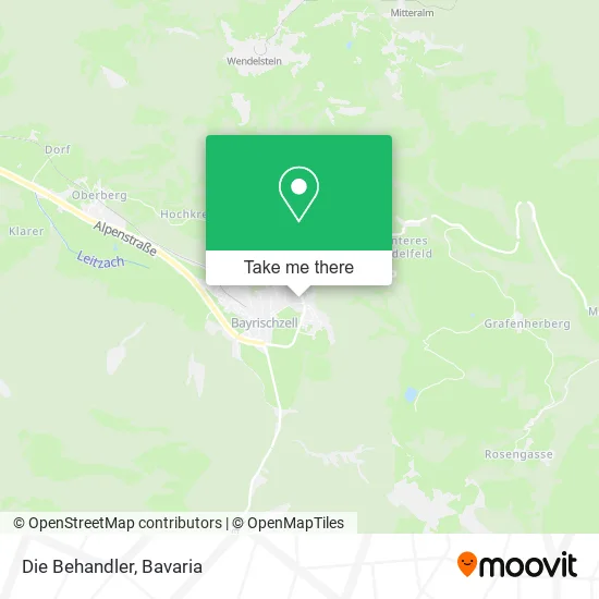 Карта Die Behandler