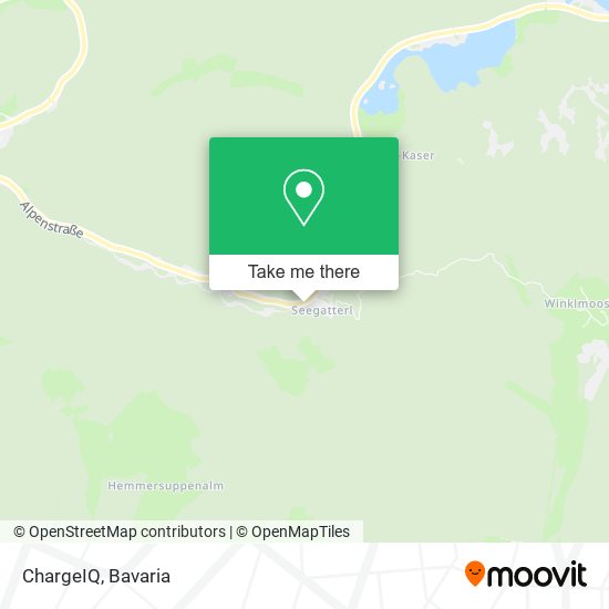 ChargeIQ map