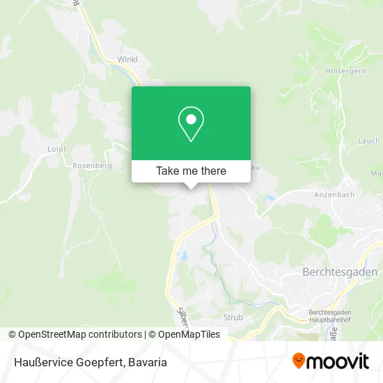 Карта Haußervice Goepfert