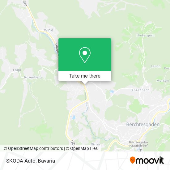 SKODA Auto map