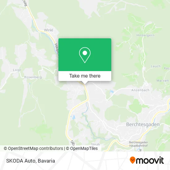 Карта SKODA Auto