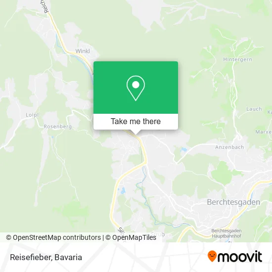 Карта Reisefieber