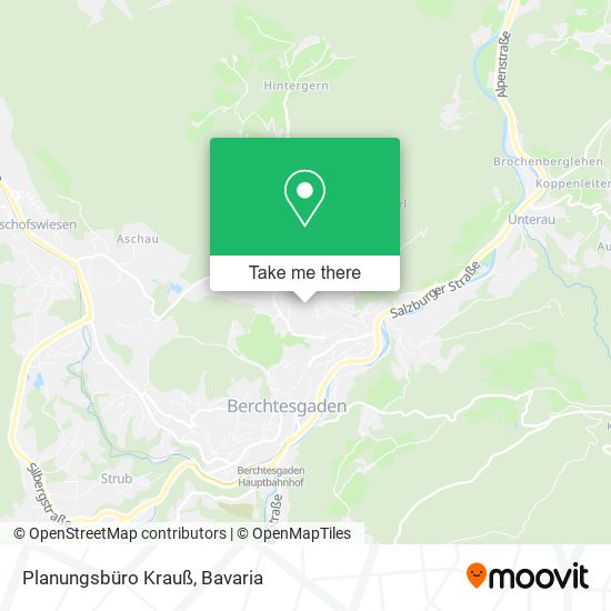 Planungsbüro Krauß map