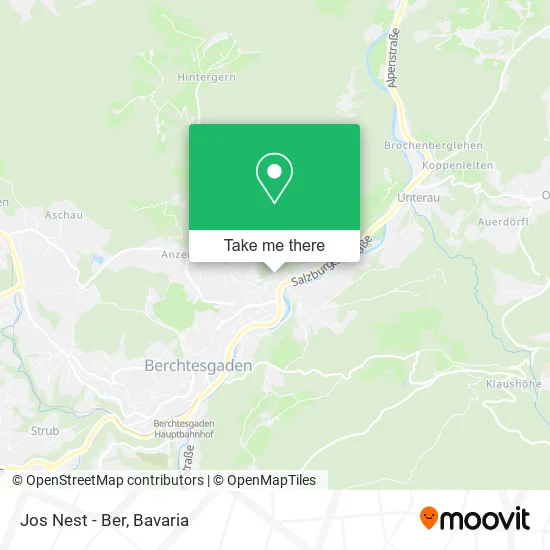 Карта Jos Nest - Ber