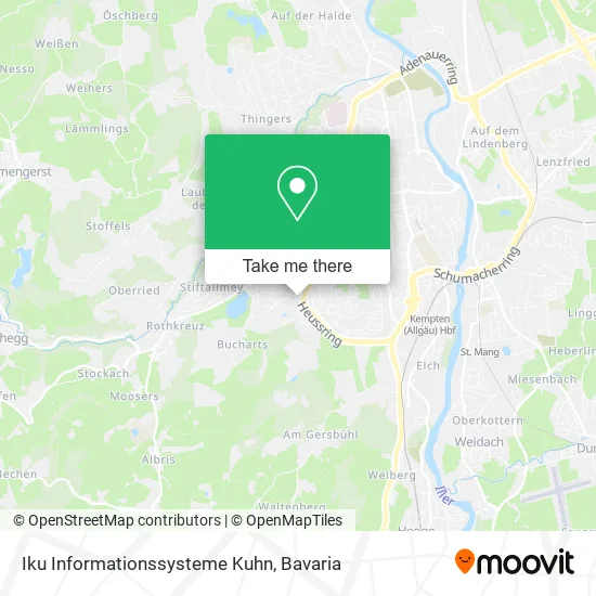 Карта Iku Informationssysteme Kuhn