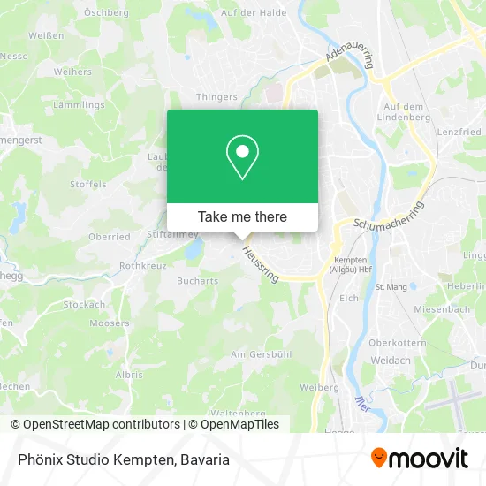 Карта Phönix Studio Kempten