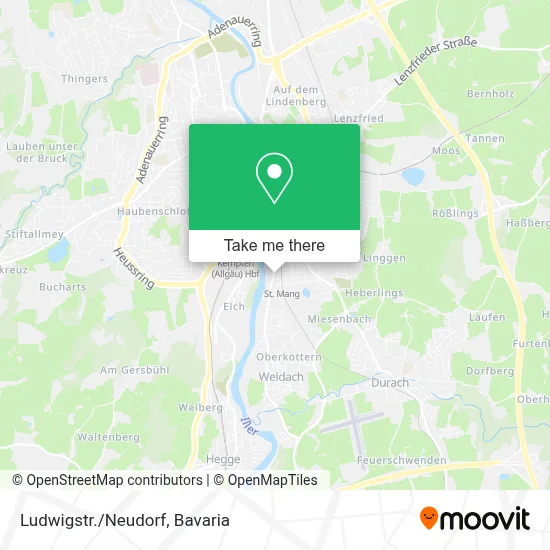 Ludwigstr./Neudorf map