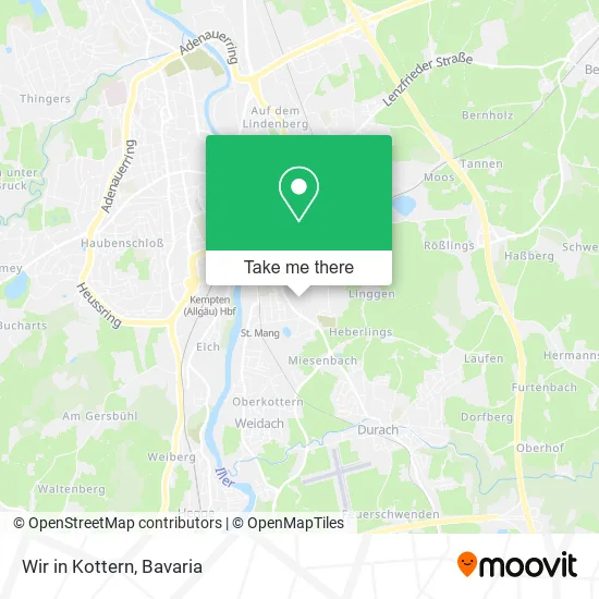 Карта Wir in Kottern