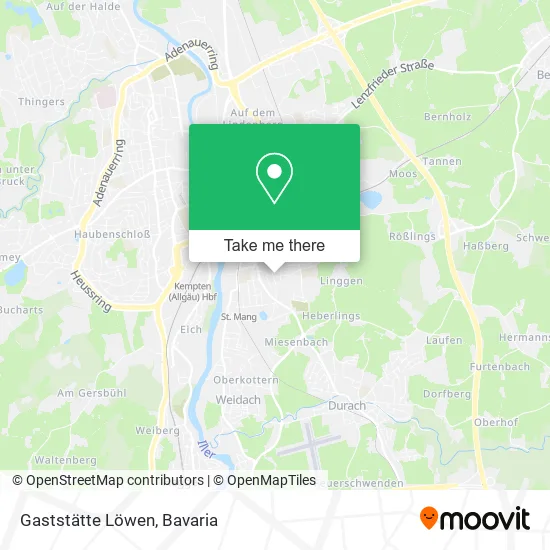 Карта Gaststätte Löwen