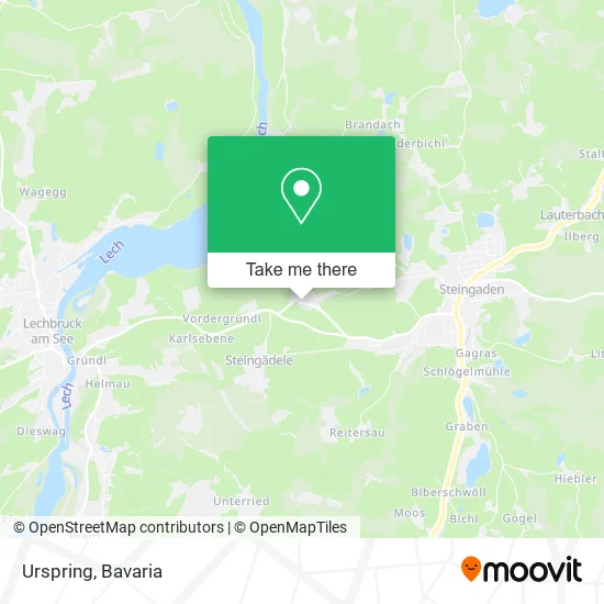 Карта Urspring