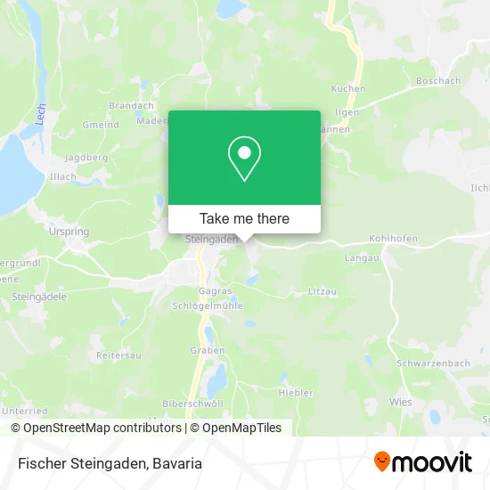 Карта Fischer Steingaden