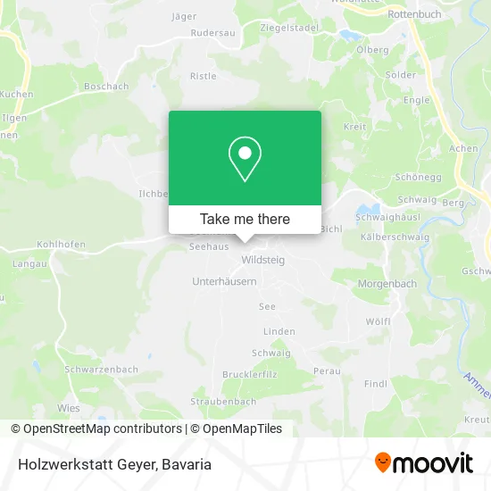 Карта Holzwerkstatt Geyer