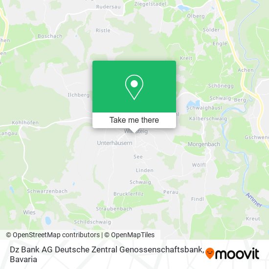 Dz Bank AG Deutsche Zentral Genossenschaftsbank map