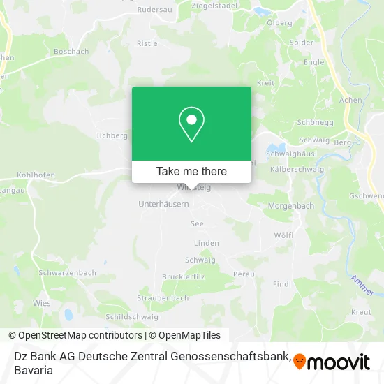Dz Bank AG Deutsche Zentral Genossenschaftsbank map