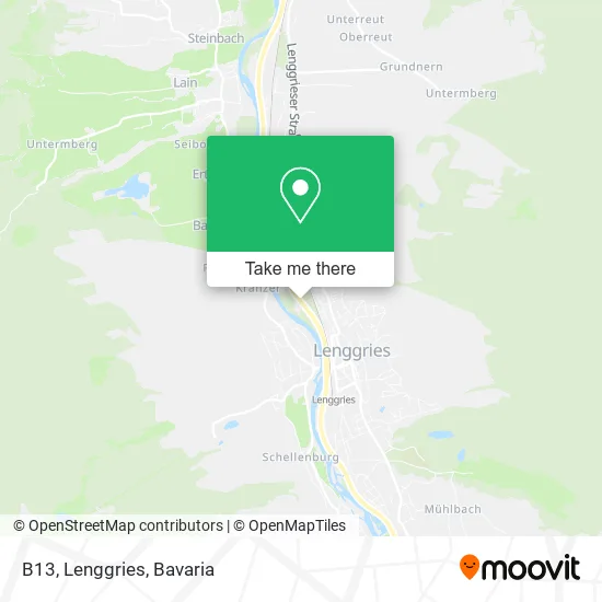Карта B13, Lenggries