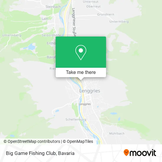 Карта Big Game Fishing Club