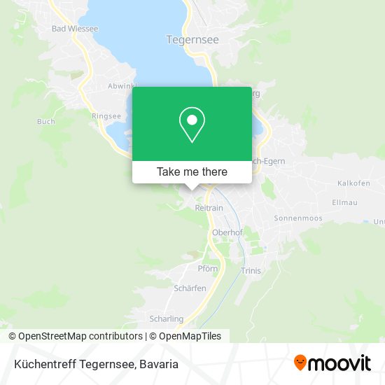 Küchentreff Tegernsee map