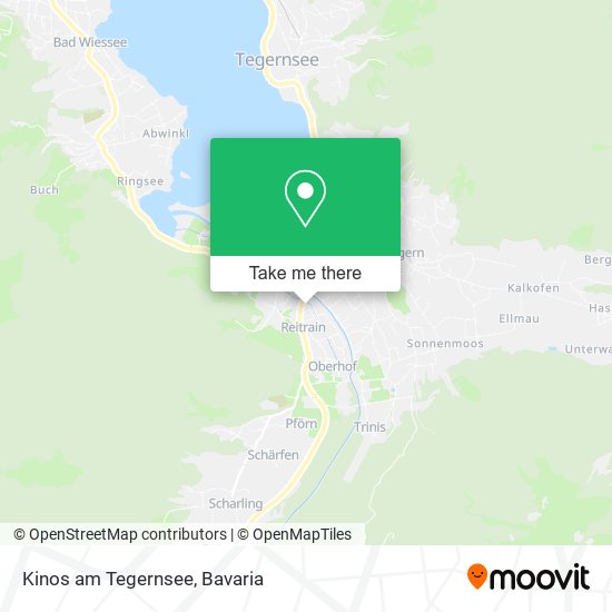 Kinos am Tegernsee map