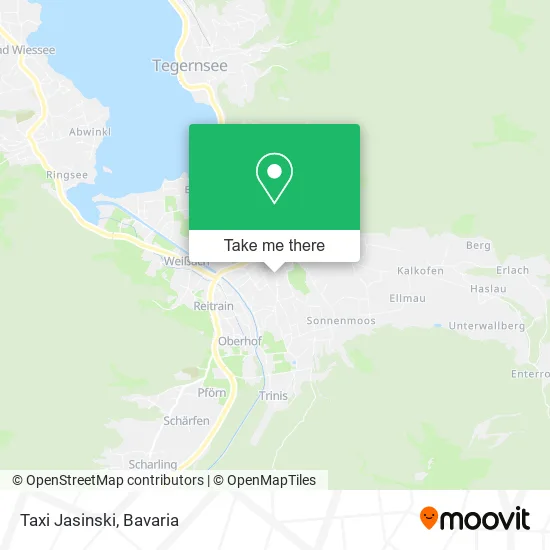 Карта Taxi Jasinski