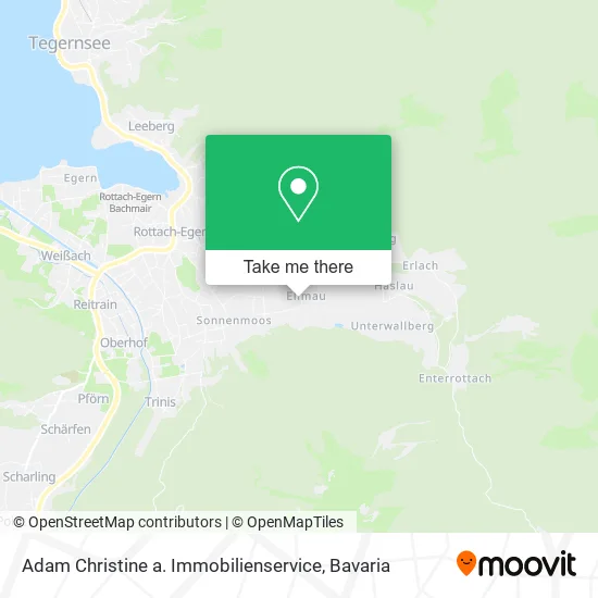 Карта Adam Christine a. Immobilienservice