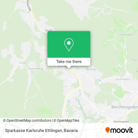 Sparkasse Karlsruhe Ettlingen map