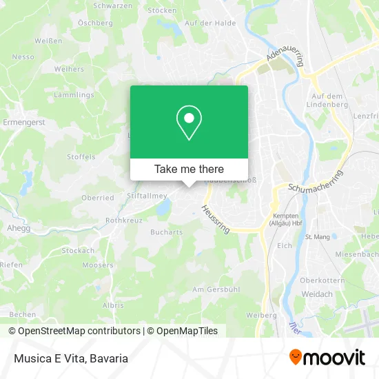 Карта Musica E Vita