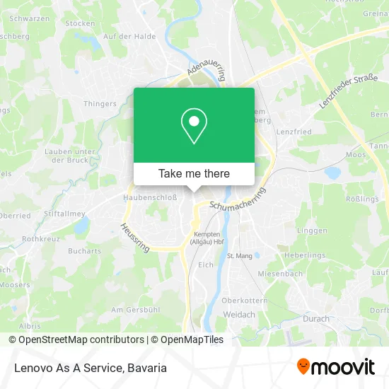Карта Lenovo As A Service