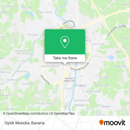 Optik Muncke map