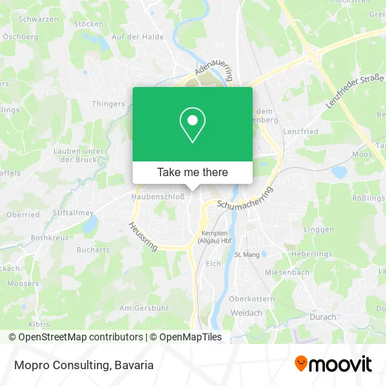 Карта Mopro Consulting