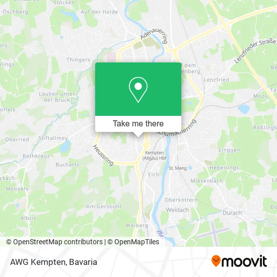 Карта AWG Kempten
