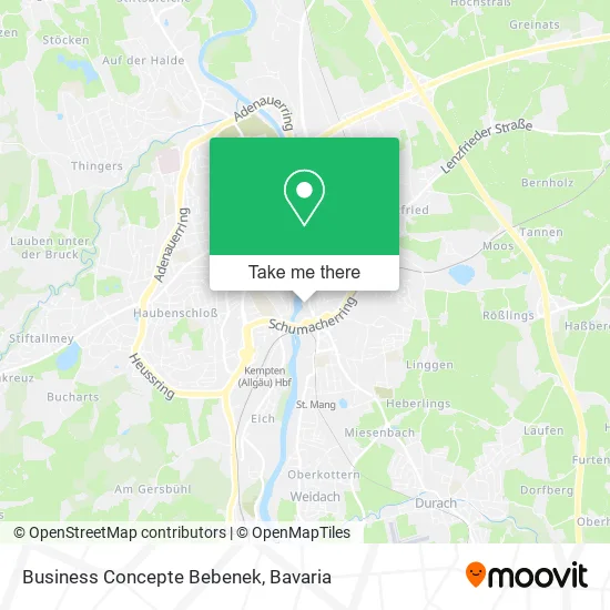 Карта Business Concepte Bebenek