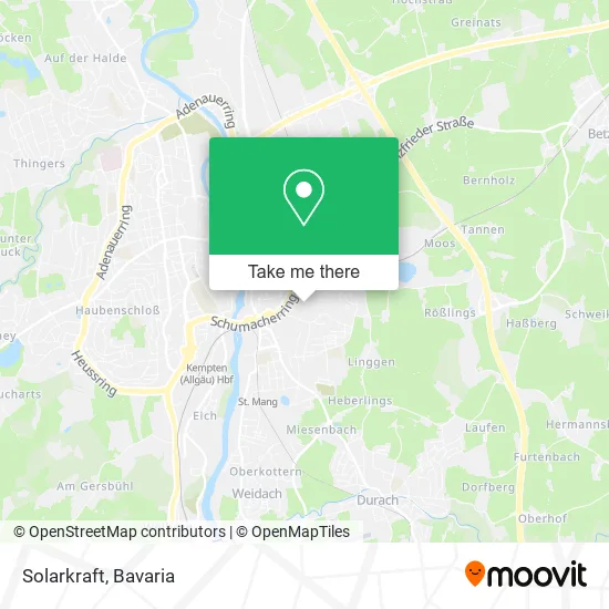 Карта Solarkraft