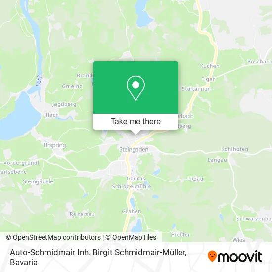 Карта Auto-Schmidmair Inh. Birgit Schmidmair-Müller