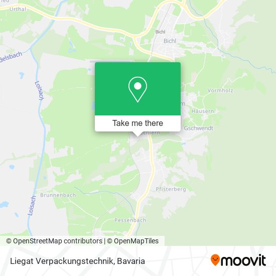 Liegat Verpackungstechnik map