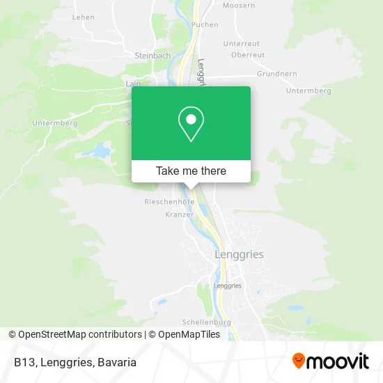 Карта B13, Lenggries