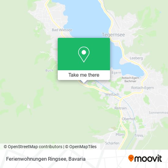 Ferienwohnungen Ringsee map