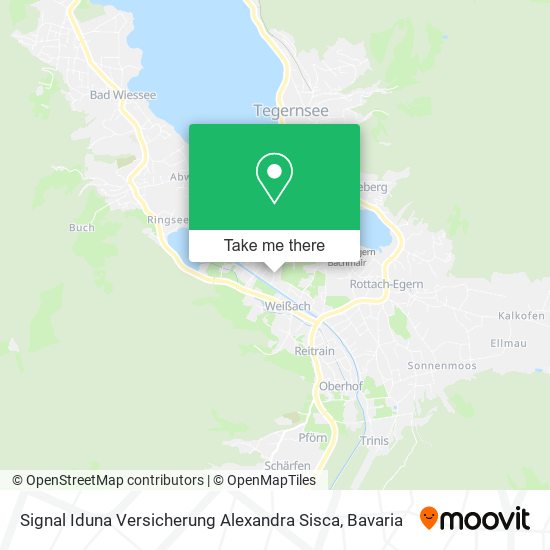 Карта Signal Iduna Versicherung Alexandra Sisca